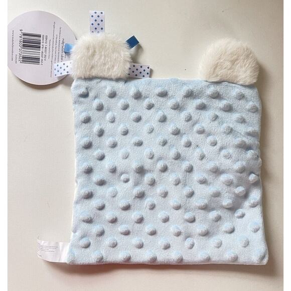 Make Believe Ideas Lovey Snuggables Polar Bear Crinkle Blankie Baby Toy NWT - Picture 4 of 5